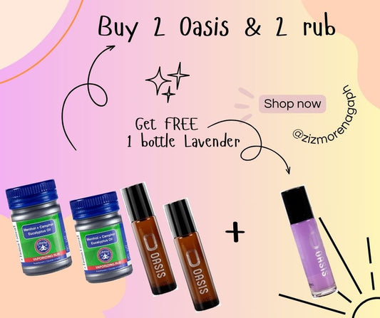 z_2 Rub + 2 oasis + 1 free Lavender